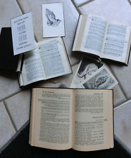 3x Evangelisch'es Gesangbuch-Gesangsbücher 2x von 1956+1x19..? 1x Hülle Bilder++