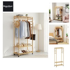 Coat Rack Bamboo, Coat Rack on
