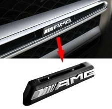 AMG Schriftzug Emblem Logo f. Mercedes Panamericana Kühlergrill für ALLE Modelle