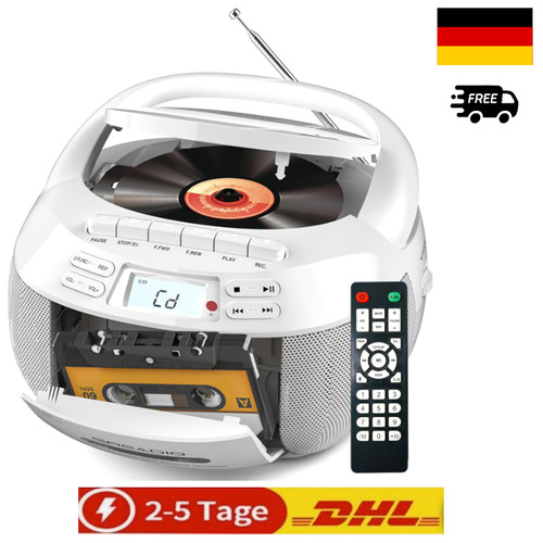 Player tragbar boombox - cd,