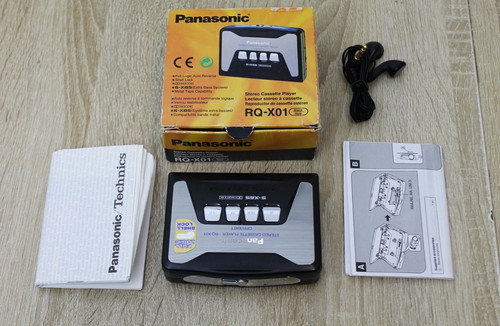 Panasonic x01 stereo - panasonic, rq-x01