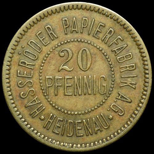 Notgeld pfennig - 20,
