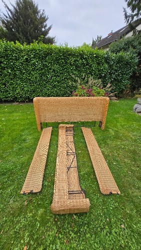 Rattan bettgestell - rattan,