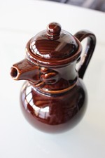 Kaiser`s Lachende  Kaffee Kanne braun 0,9 l