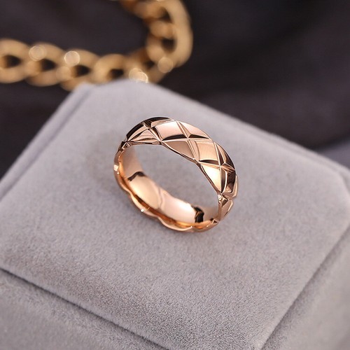 Edelstahl ring rautenmuster - edelstahl,