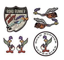 6x Road Runner XL Aufkleber
