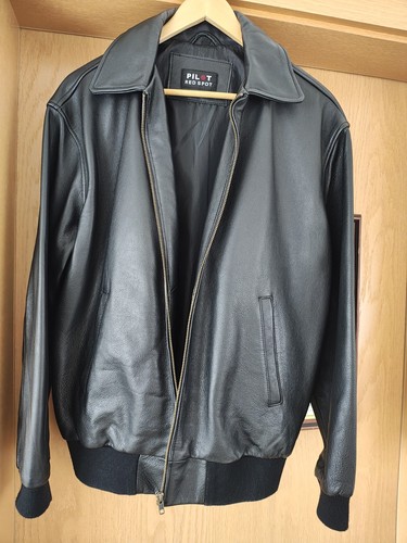 Herren lederjacke pilot - 48,