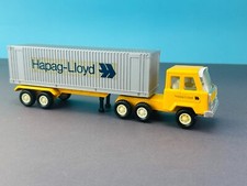 Tonka BUDDY L ? Pressed Steel 1:36 HAPAG-Lloyd Stahlblech-Truck Werbemodell LKW