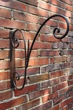 Großer wandhaken aus metall - wandhaken,