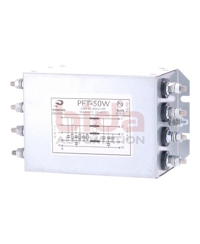 Premo pft 50w emc filter - premo, emc-filter