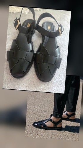 Modische sandalette schwarz - modische, sandalette,