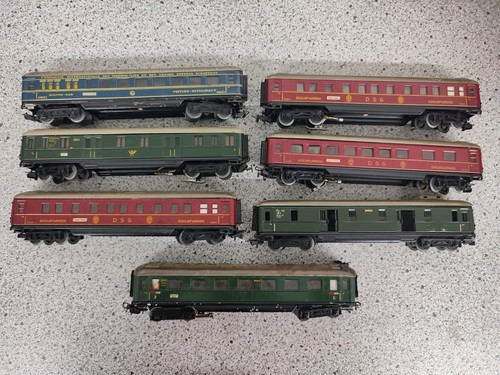 Märklin schürzenwagen - h0, 7x