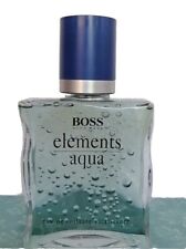 Boss Elements Aqua Eau De Toilette Deko (Dammy) Gebraucht enthält kein Parfum! 