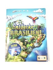 Sammelalbum Entdecke Brasilien von Edeka WWF zur Fußball WM aus 2014 (G-0004)