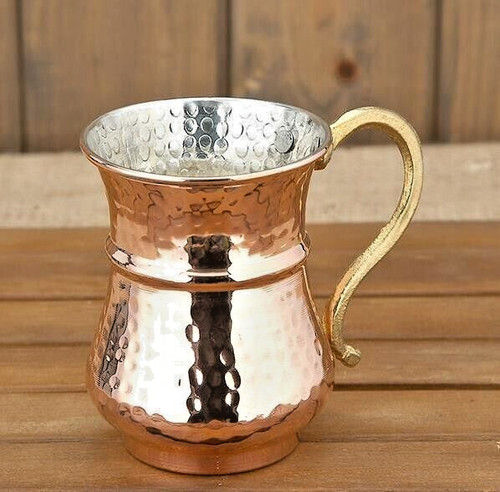 Kupfer handarbeit becher tasse - kupfer,