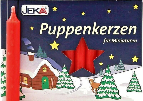 Puppenkerzen rot durchmesser - puppenkerzen,