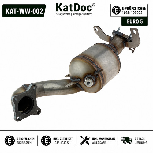 Katalysator für audi seat - für,
