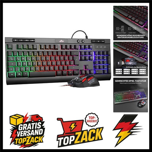 Rii gaming tastatur mit maus - mit,