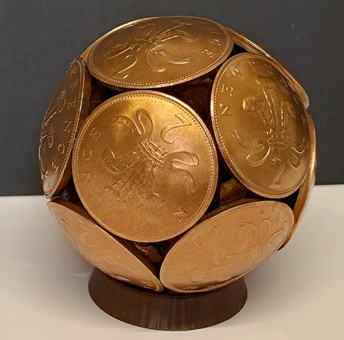 Britische coinball bronze - britische,