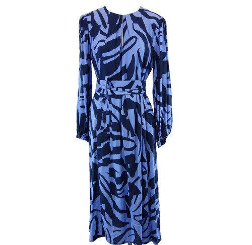 Blusenkleid vabene blau damen - blusenkleid,