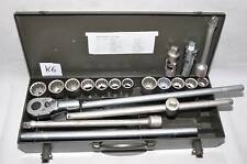 3/4 Matador Ratschenkasten / Knarrenkasten / Steckschlüsselsatz / Ratsche / BW 6