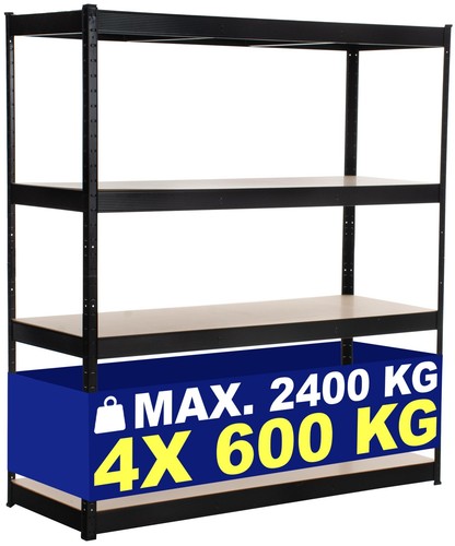 Schwerlastregal 160x180x60 - 160x180x60, cm
