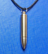 Anhänger Patrone Hülse Kugel