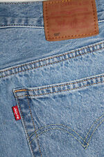 Levis Damen Jeans Hose 501 Mom Fit High Waist W26 L30 blau Levi's *