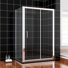 Duschkabine 120x70cm rechteck - 120x70cm,