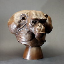 Bronzefigur 'Schimpanse Brutus'  by "RUCHOS" - Limited Edition