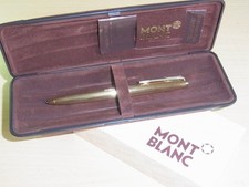 Montblanc Classic Hebelkugelschreiber 1846 Gold plattiert ca. 70er Jahre OVP