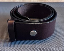 Ledergürtel tracht braun 90cm - ledergürtel,
