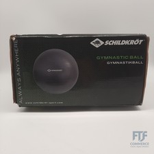 Gymnastikball 75cm Anthrazit Fitnessball Sport Pilates Yoga Anti-Burst Schildkrö