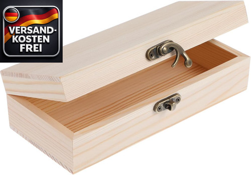 Holzkiste mit deckel - holzkiste,