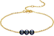 14K Echtgold-Armband Mit