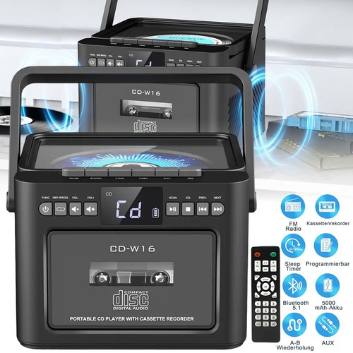 Player bluetooth - cd,