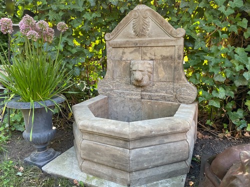 Wandbrunnen naturstein - wandbrunnen,