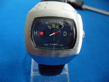 Sicura Scheibenuhr Handaufzug HAU vintage