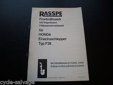 Rasspe Frontmähwerk Honda F28