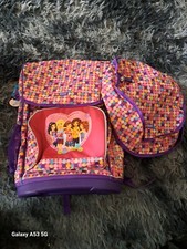 LEGO Friends Confetti MAXI Schulranzen Set 2 Teile Mädchen Ranzen Rücksack Rosa