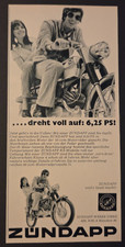 6. Zündapp Werke GmbH KS Modelle Werbeanzeige Werbung Reklame 1971