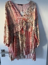 Zara Kleid Boho Festival Neu