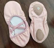 Ballettschläppchen Acfoda, Ballettschuhe, Gr. 37, hellrosa, Canvas, neu OV