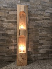 Windlicht Laterne  Altholz