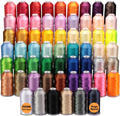 Stickgarn polyester 5000m - stickgarn,