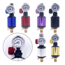 Farbspritzpistole Regler Manometer mit Luftfilter Set Öl Wasserabscheider Werkzeug