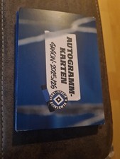 Unikat.  Autogrammkarten Satz