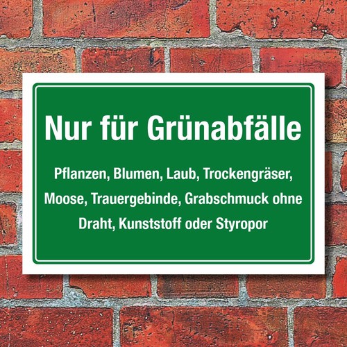 Schild nur für - nur,