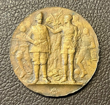 Alte Medaille Polizei Sport Verband 4,7cm Greif Wappen 1900-45 Macken