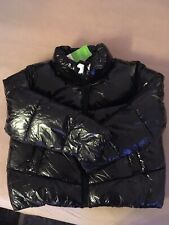Glanznylonjacke Shiny Nylon Schwarz in Größe 46 -  Neu Inclusive DHL